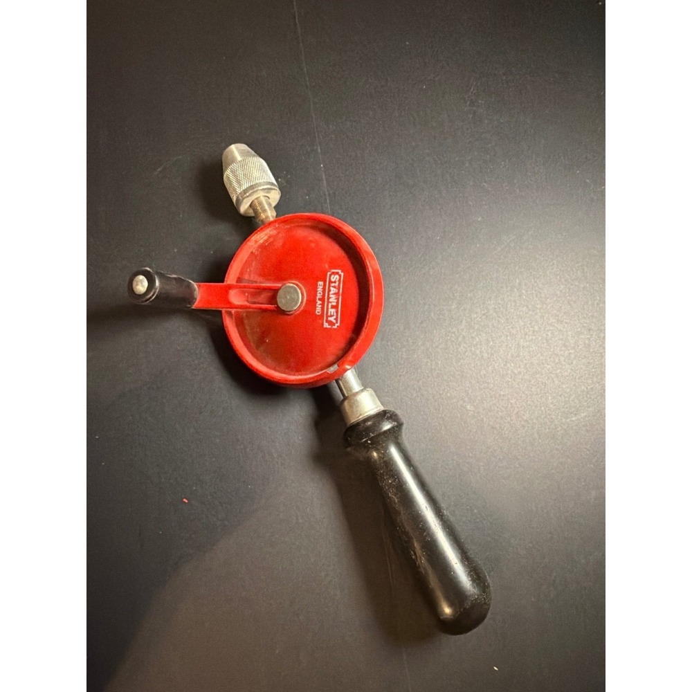 Vintage Stanley BM1 Hand Drill Made in England Eggbeater Drill - Picture 2 of 4